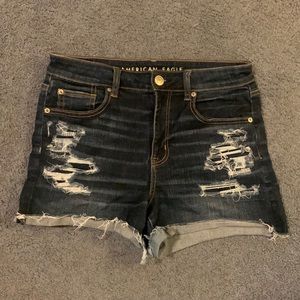 American Eagle High Rise shorties